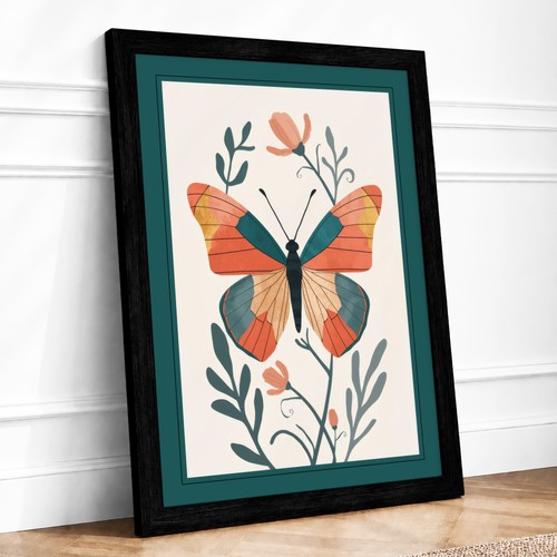 Butterfly bloom botanical - butterfly,