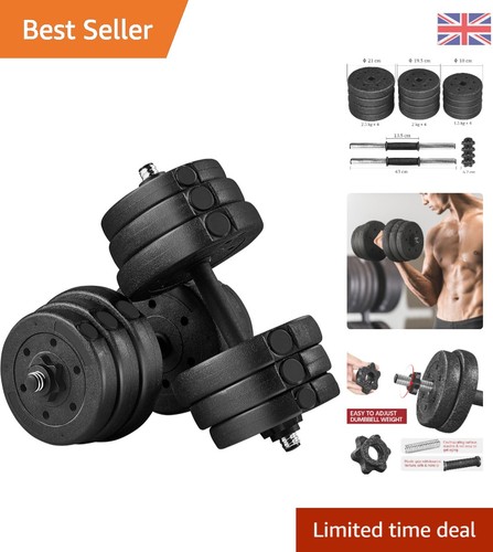 Adjustable dumbbells set - adjustable,