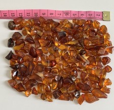 Natural Baltic Amber Small Chip Stones Polished 50 g