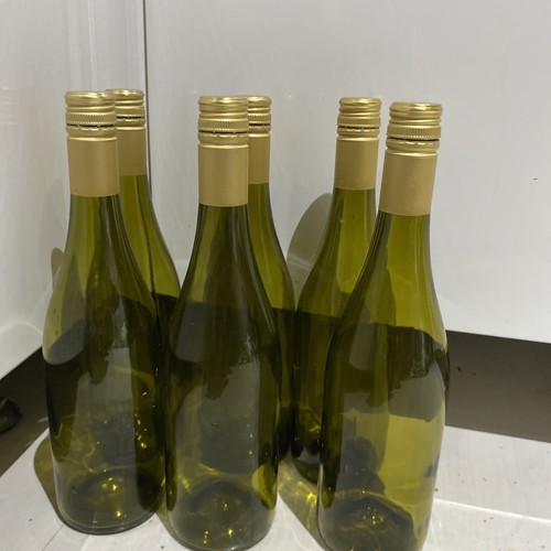 Empty wine glass bottles - wine,