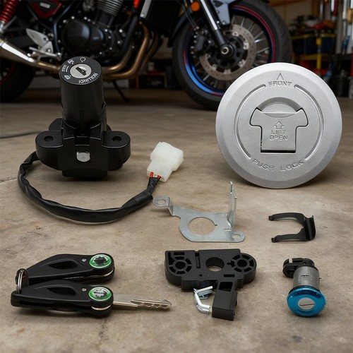 Set lgnition switch key fuel - set,