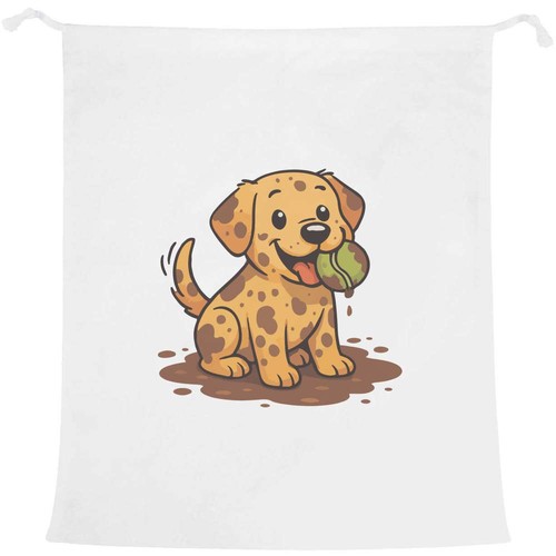 Muddy labrador puppy - 'muddy, puppy'