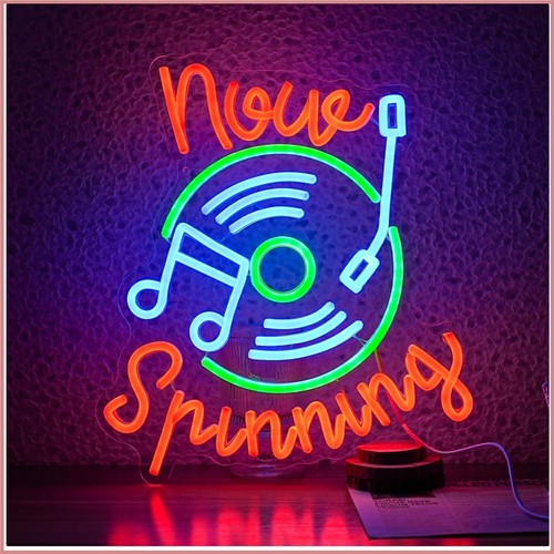 Dimmable led neon music sign - neon,