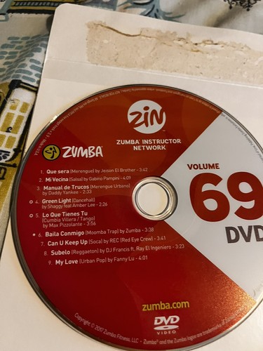 Zumba official dvd zin - official, cd