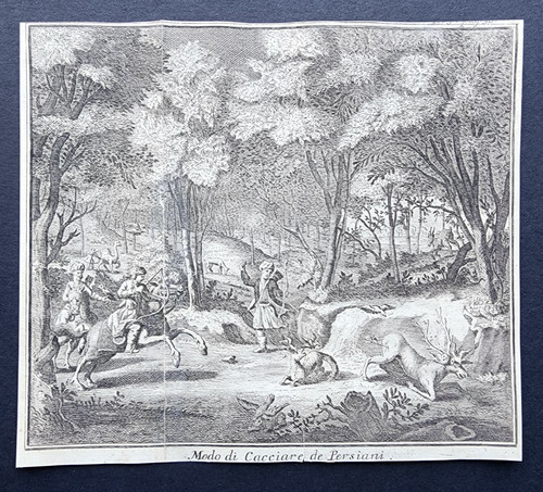 1738 italian print modo di - 1738,