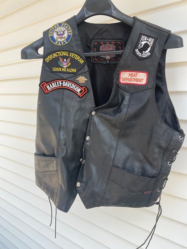 Interstate leather vest - interstate,