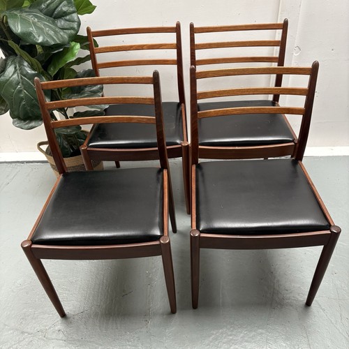 Ladderback teak dining chairs - dining,