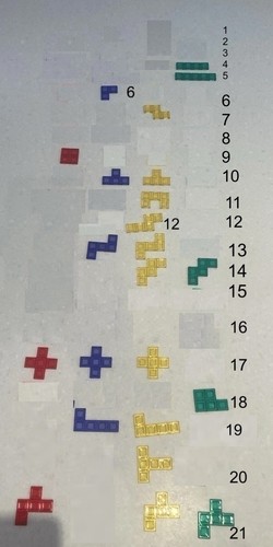 Blokus board game spare pieces - spare,