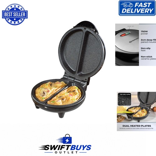 Compact 750w omelette maker - compact,