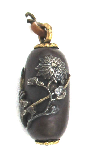 Antique mixed metals - metals, ojime
