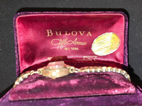 Vintage art deco bulova ladies - deco,