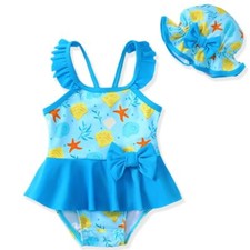 Mikrdoo Baby Girl Swimsuit 3-6