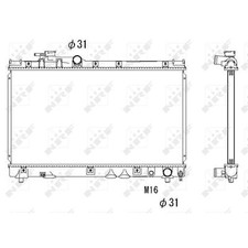 Radiator For Toyota Celica T20