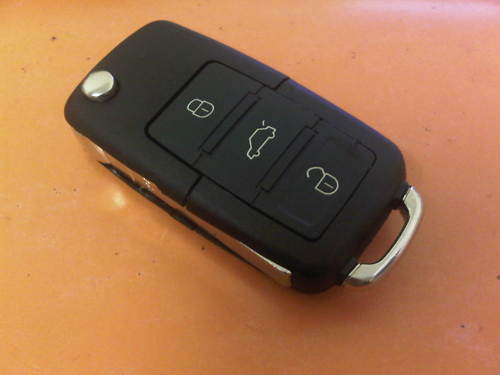 Button remote fob case - remote, key