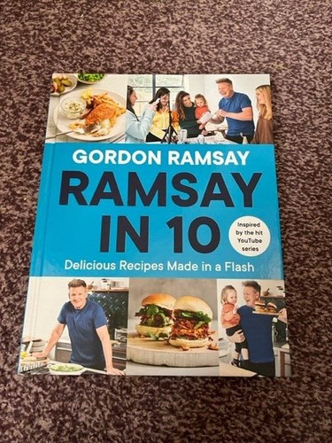 Gordon ramsay signed book - gordon,