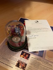 Franklin Mint The Beatles Sgt Peppers Musical Glass Dome Jar Ltd Edt.