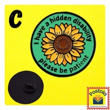 Disability Awareness Enamel