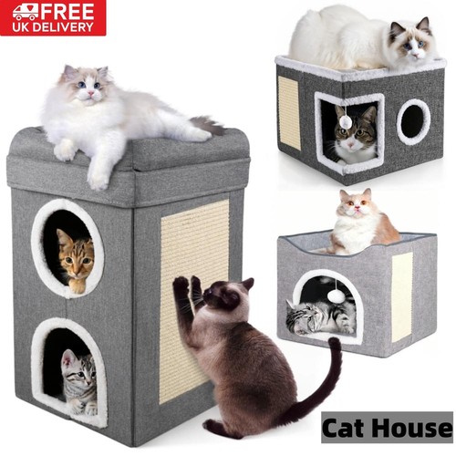Large cat house - cat,