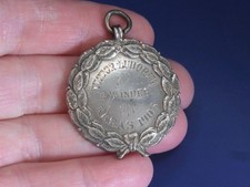 Antique Silver Medal Fob B'ham