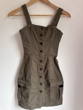 Military Style Denim Khaki