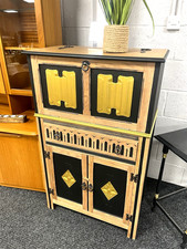 Upcycled Black & Gold Wooden