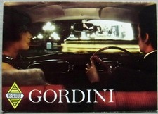 RENAULT GORDINI De Luxe DAUPHINE Sales Brochure 1960s