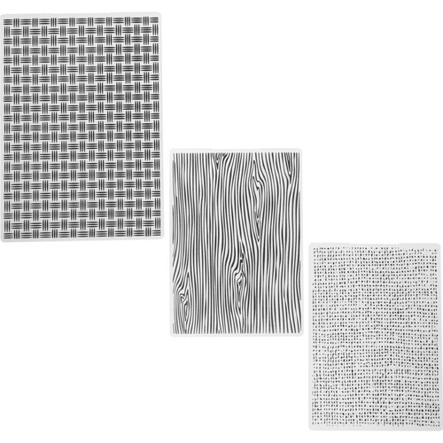 3pcs embossing folders - 3pcs,
