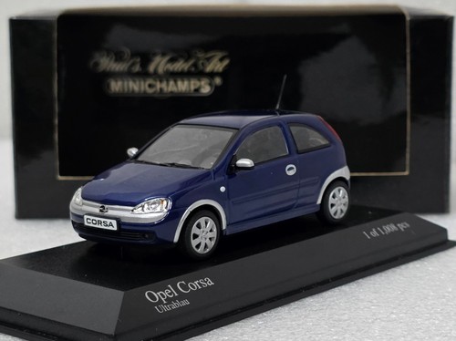 Opel corsa 2000 blue 43 - 2000, 1:43