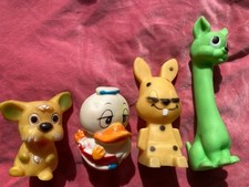 4x Vintage Vinyl Toys Combex