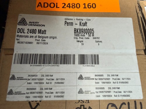 Avery dennison dol 2480 matt - 2480,