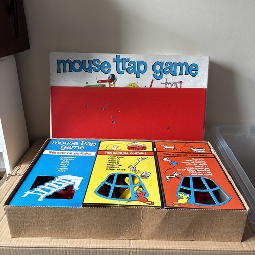 Vintage mouse trap board game - vintage,