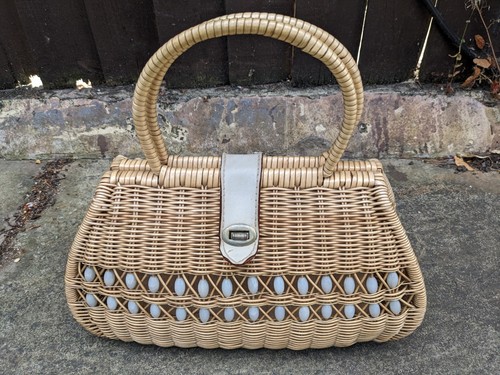 Vintage wicker rattan - vintage,