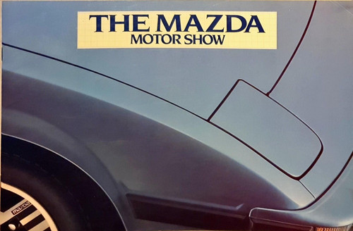 Mazda cars motorshow brochure - mazda,