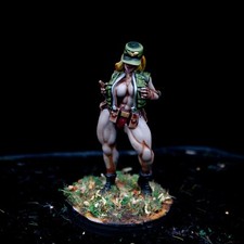 WH40k Astra Militarum Imperial Guard Painted Catachan Cadian Female Alternative