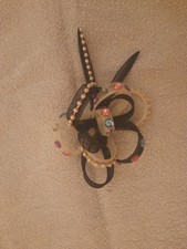 Black fascinator with diamantes clip on