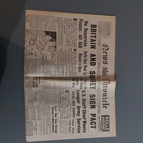 Wwii news chronicle - wwii,