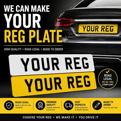 Personalised number plates - personalised,