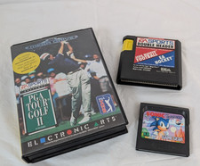 SEGA bundle Sonic cartridge game gear mega drive John madden PGA golf