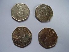 NICE LOT OF 4 COLLECTABLE 50P
