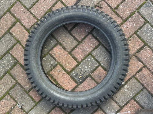 Michelin trials rear tyre - x1,