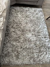 Dunelm Beige Natural Shaggy