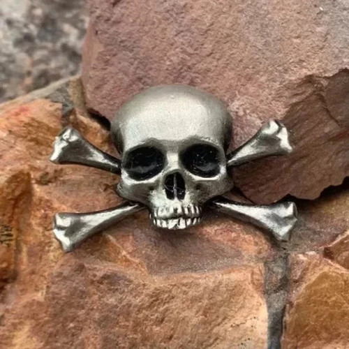 Gothic skull crossbones - gothic,