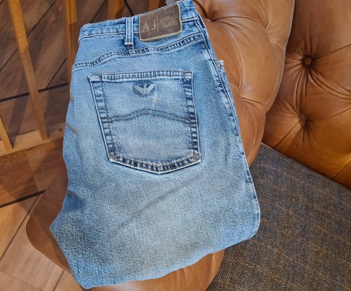 Armani denim jeans blue - denim, blue,