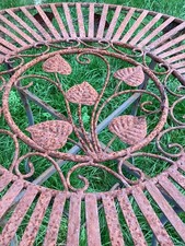 Vintage Cast Iron Patio Garden