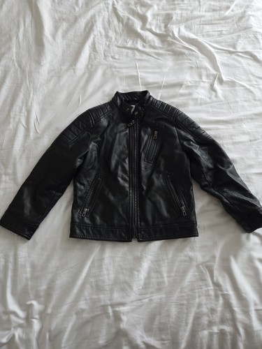 Boys zara faux leather biker - boys,
