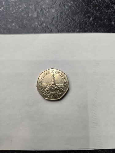 Rare 20p coin 2012 bailiwick - 20p,