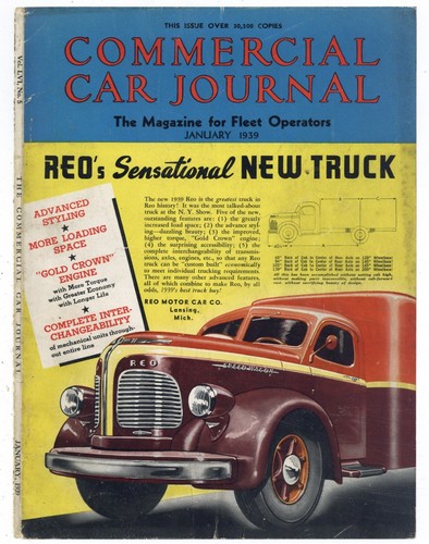 1939 reo trucks - ad:, crown