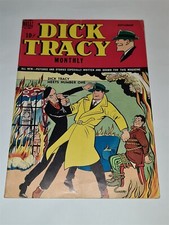 DICK TRACY MONTHLY #21 VG (4.0) SEPTEMBER 1949 BONDAGE COVER DELL COMICS