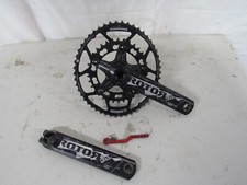 Rotor 3D Crankset 175mm 24mm Spindle 50/34 110 BCD Rotor Rings w/Chain Guard