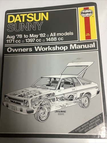 Datsun sunny aug may 82 - sunny,